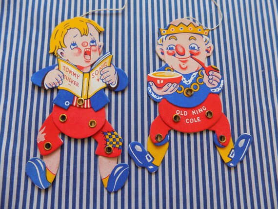 Vintage Jumping Jack Puppets - 