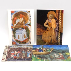 16 cartes postales d'art religieux