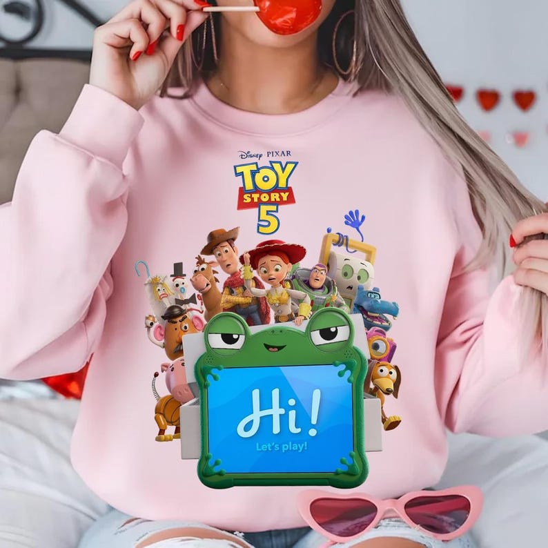 Nytt Toy Story 5 PNG-paket, Buzz Lightyear, Woody Jessie PNG, alfabet, Toy Story födelsedagströjadesign, Toy Story Clipart - Direktnedladdning bild 5