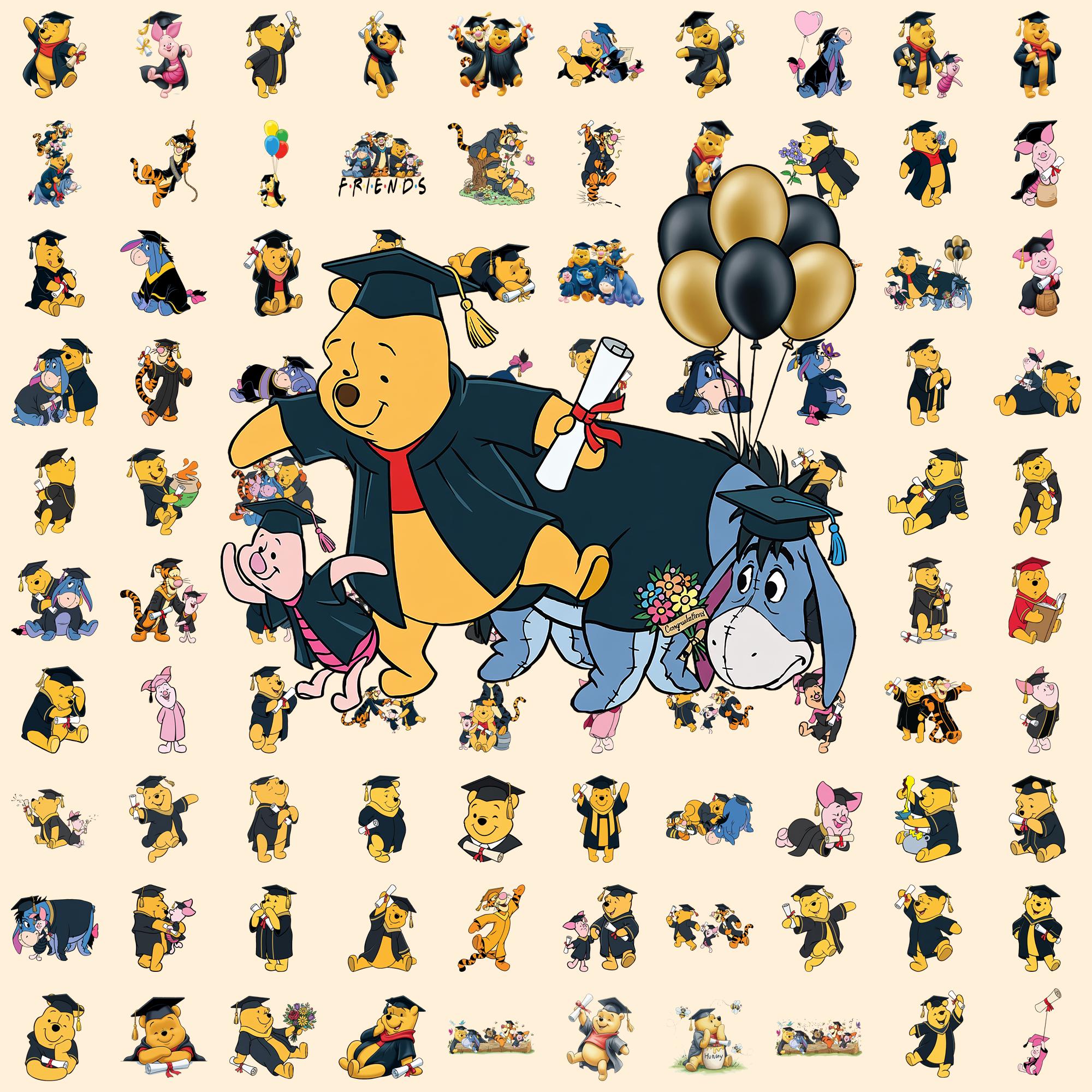 700+ Graduation Cartoon Characters PNG Clipart Bundle - Etsy