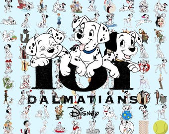 120+ 101 Dalmatiner PNG Cliparts Bundle, 101 Dalmatiner PNG Cartoon Sublimation Cliparts, 101 Dalmatiner Film unter dem Motto Clip Arts Sammlung