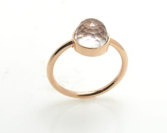 Rose Quartz Ring