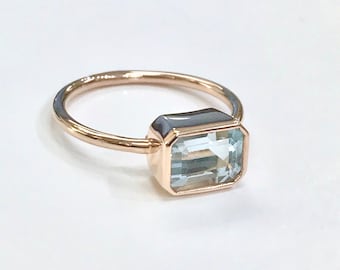 Aquamarine Ring