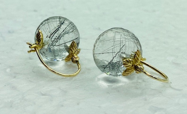 Rutilated Quartz Earrings image 5