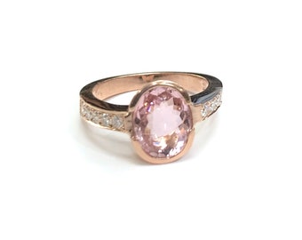 Morganite Ring