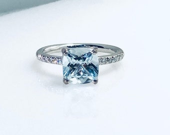 Aquamarine Ring