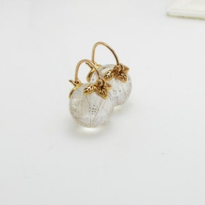 Rutilated Quartz Earrings image 2