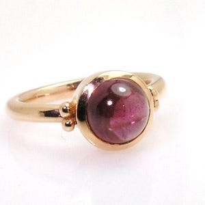 Rhodolite Garnet Ring