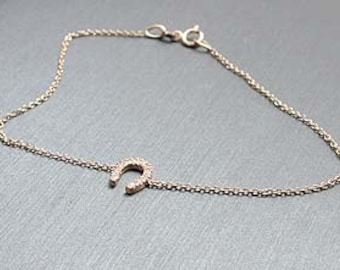 Horse Shoe Charm Bracelet