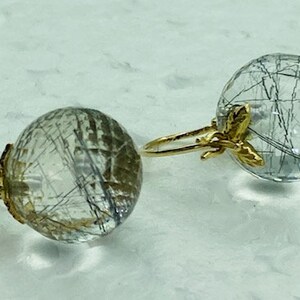 Rutilated Quartz Earrings image 3