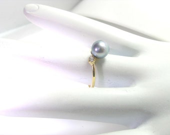 Pearl Ring 14k Gold