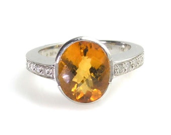 Citrine ring