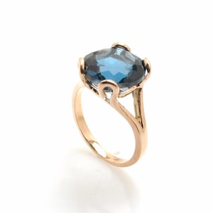 London Blue Topaz Ring
