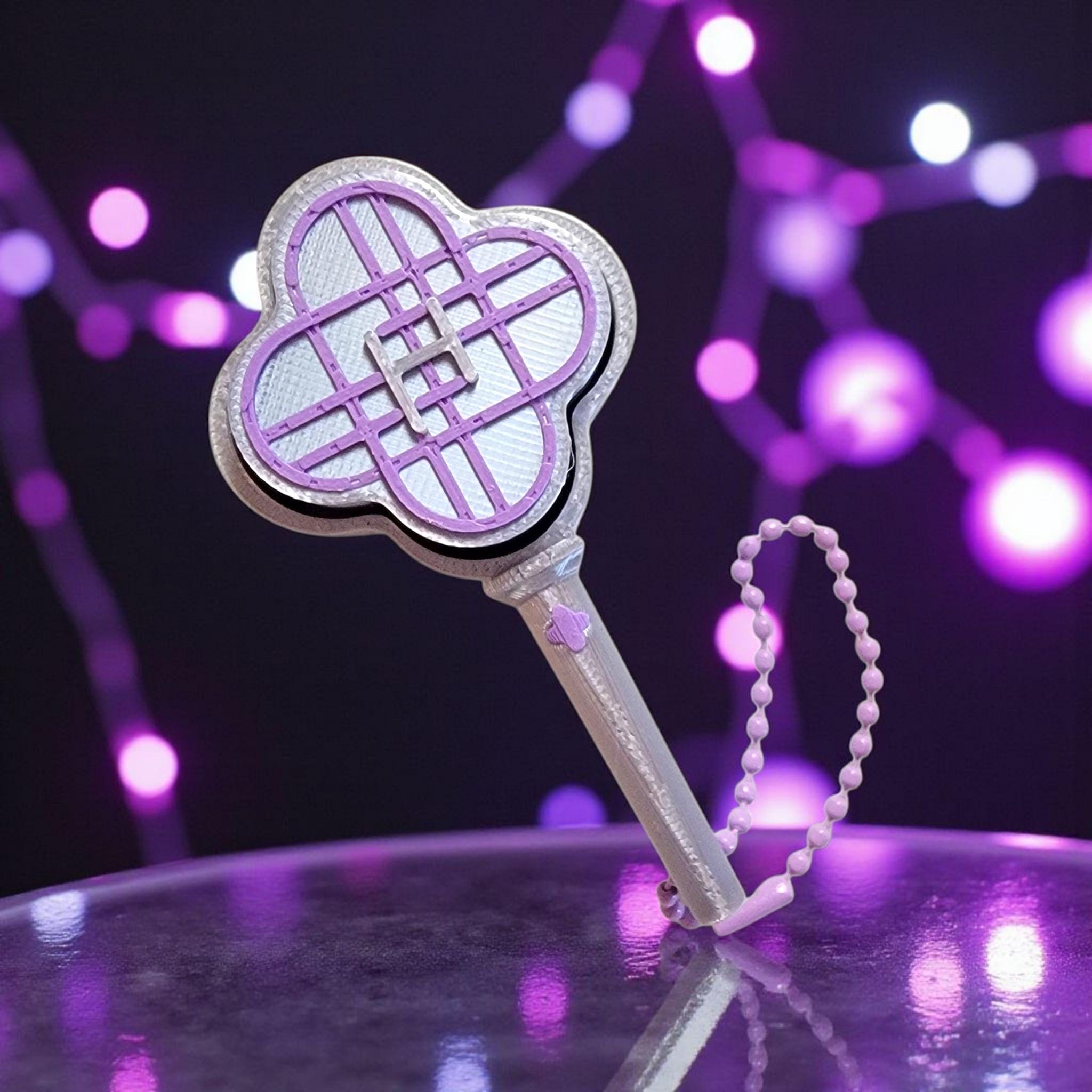 Kpop Demon Hunters Huntrix Light Stick Wand 3D Clicker Fidget