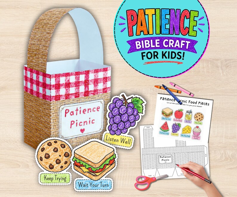 Kids Activity Patience Fruit of the Spirit Sunday School Bible Craft for Kids Bible Printable Sunday School Craft Bible Downloads Christian Kids Church Activities Bible Coloring Homeschool Bible Sunday School Craft Kids Bible Crafts Screen Free Rainy Day Crafts Bible Sheets Christian Classroom Kids Church Family Devotional Kids Bible Lesson Kids Bible Activity Christian Activities Christian Kids Art Childrens Church Craft Christian Art Bible Games Bible Activities for Kids Bible Game Faith Based