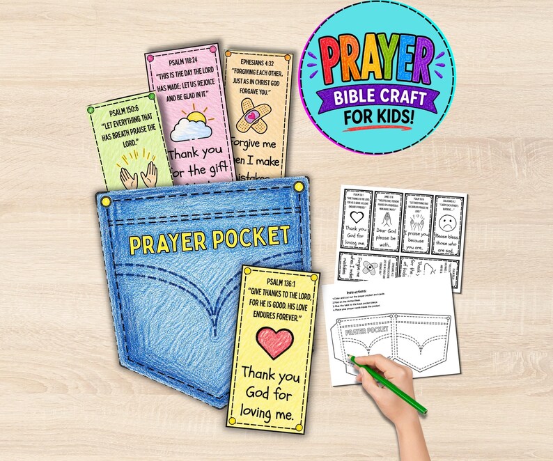 Kids Activity Bible Printable Prayer Pocket Craft for Kids. Sunday School Craft Sunday School Bible Craft for Kids Bible Downloads Christian Kids Church Activities Bible Coloring Homeschool Bible Sunday School Craft Kids Bible Crafts Screen Free Rainy Day Crafts Bible Sheets Christian Classroom Kids Church Family Devotional Kids Bible Lesson Kids Bible Activity Christian Activities Christian Kids Art Children's Church Craft Christian Art Bible Games Bible Activities for Kids Preschool Bible