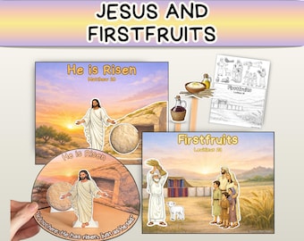 Jesus Resurrection and Firstfruits- Bible Story Visuals and Crafts