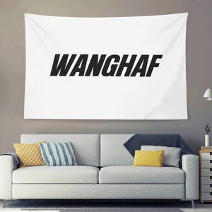 WANGHAF Flag Tapestry - College Dorm Decor, 3x5 ft