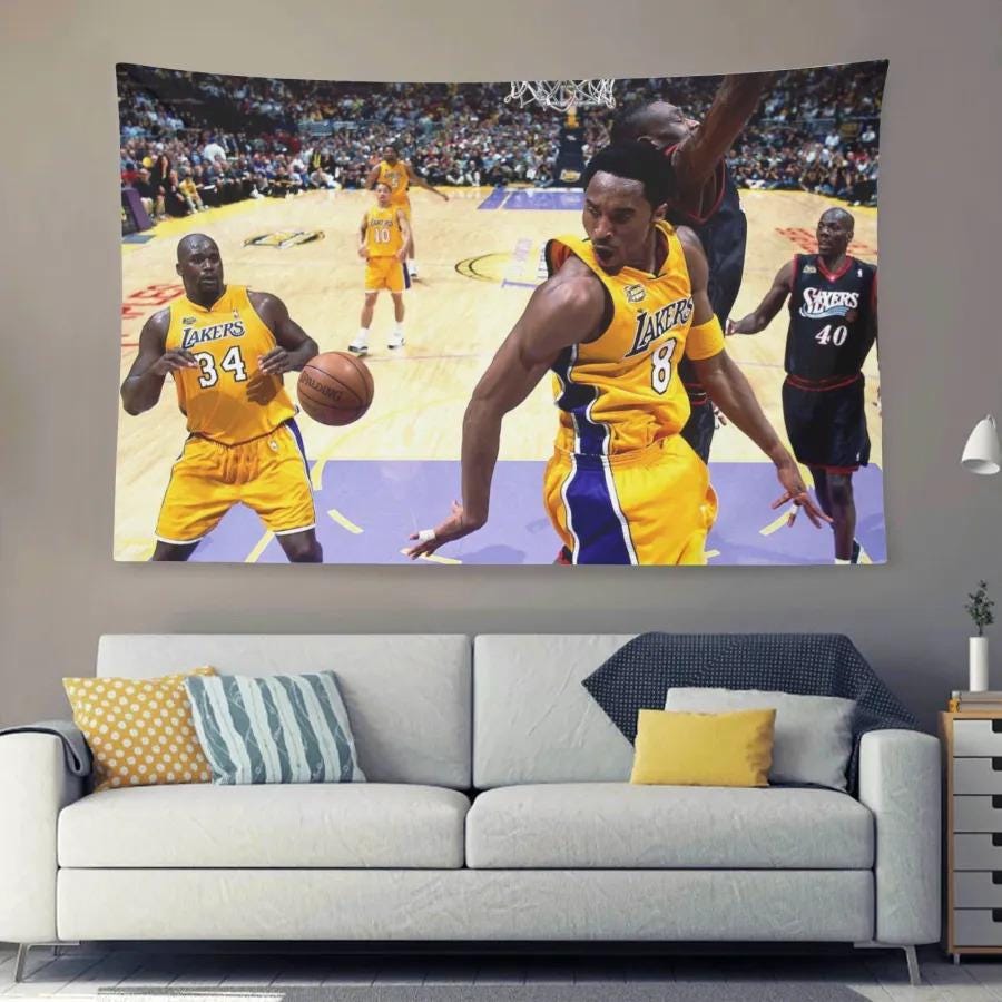 Kobe and Shaq Posters - Etsy