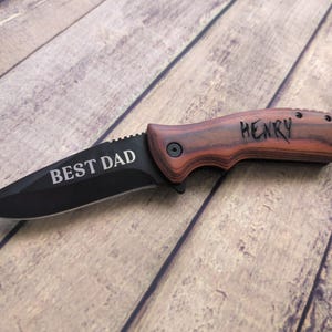 Personalised Folding Utility Knife, Engraved Pocket Tool