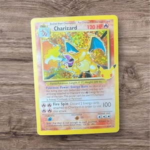 Charizard Celebrations Proxy Card
