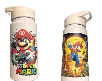 Thermos Stainless Steel Funtainer Water Bottle With Straw Mario (14 Oz) Delivery Or Pickup Near Me - View #11