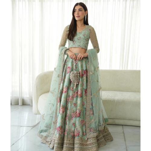 Indian Engagement Party Dress - Etsy