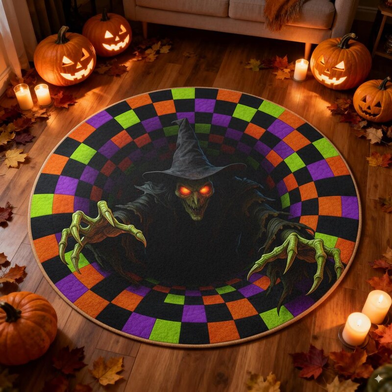 3d Rug Halloween - Etsy