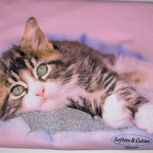 Taffy with Shimmering Eyes - Short Sleeve Pink TEE Shirt
