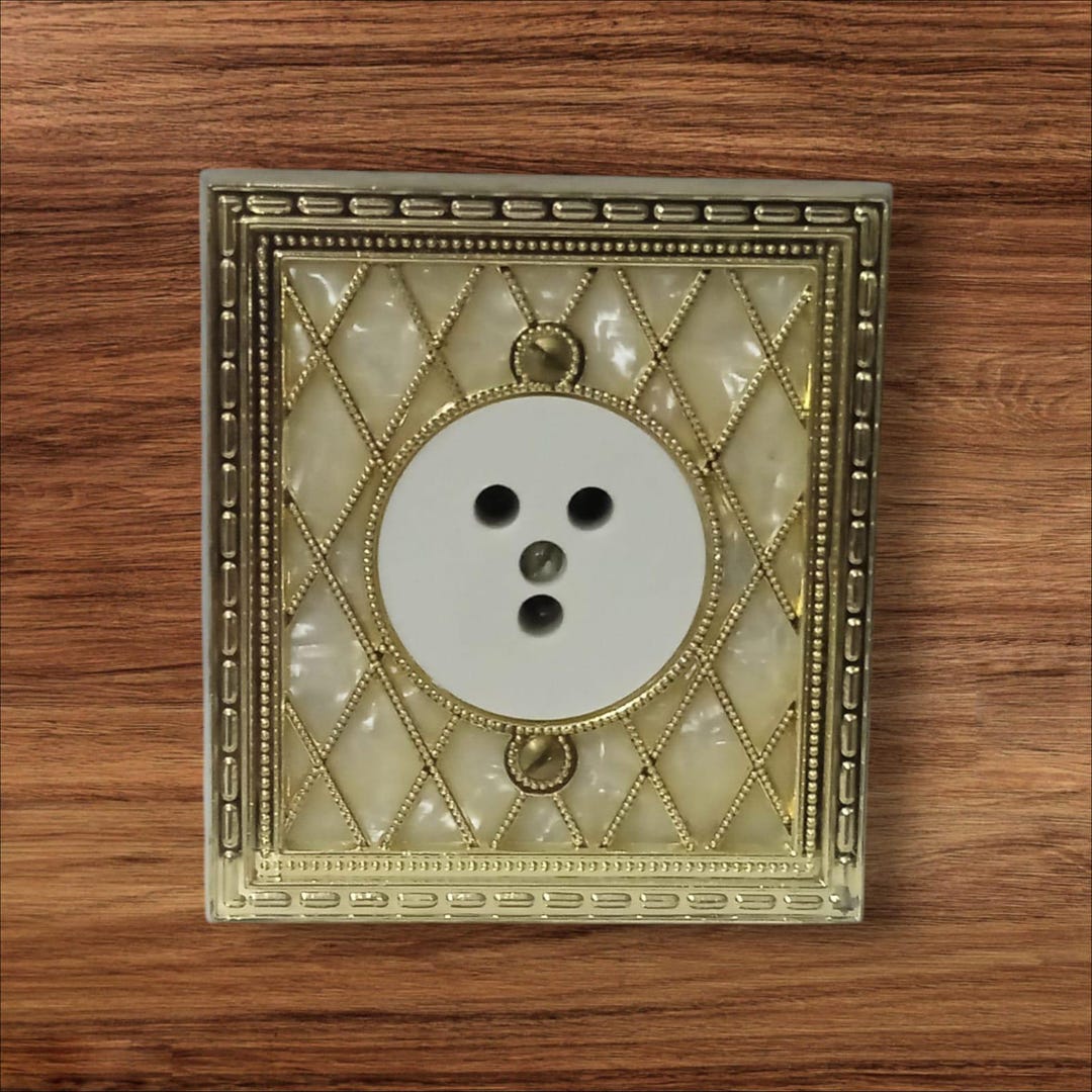 Vintage Flush Mounted Molveno Roma Telephone Wall Socket - 80s Retro ...