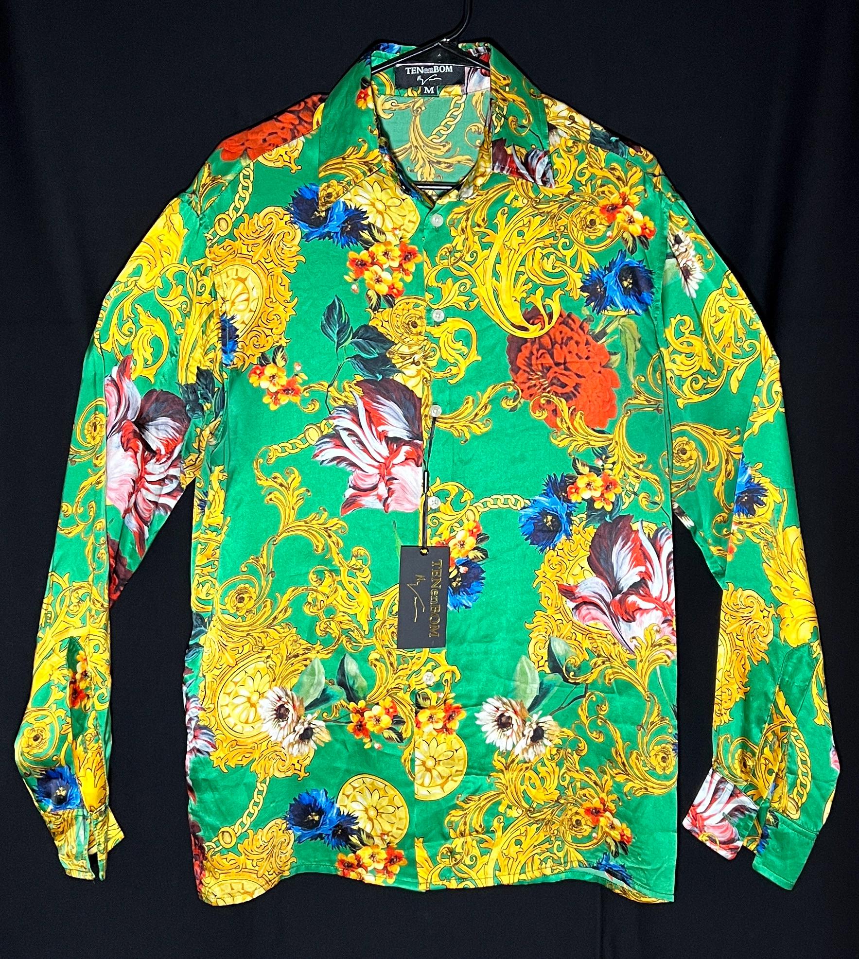 Vintage Versace Silk Shirt - Etsy