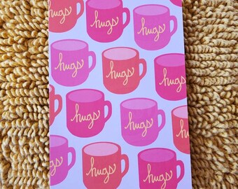 Mugs of Hugs 5 Pack of Notes