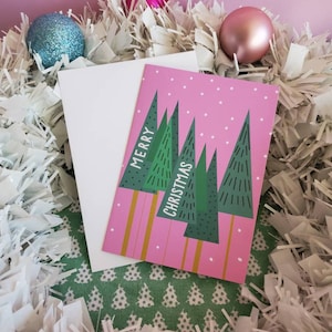 5 pack Merry Christmas Cards