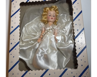 Vintage Bride Doll 1950s Sleepy Eye NIB Never Removed