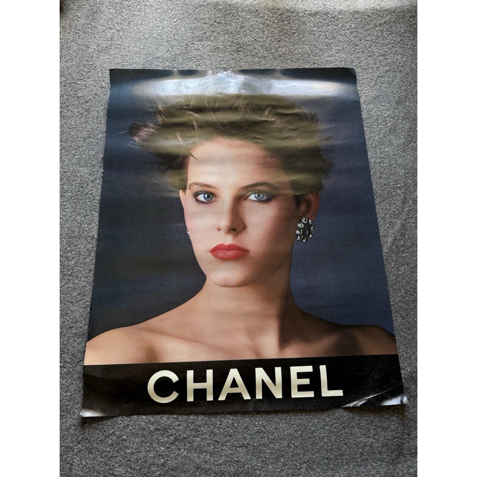 Chanel Vintage Poster - Etsy