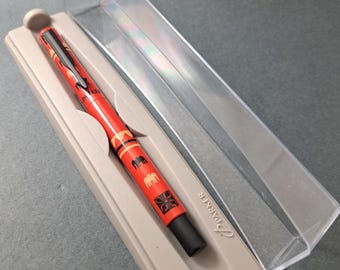 Parker Vector TAJ MAHAL Fountain Pen cod IIP 1997 year Steel M Nib United Kingdom Vintage Very Rare