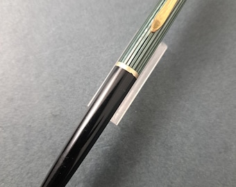Pelikan 355 from 1950s Ballpoint pen Germany Green Striped Vintage