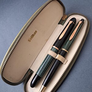 Pelikan ペリカン 万年筆 140 グリーン 50年代 OBB 14金