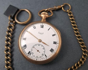 LIMIT MOON England-Schweizer Taschenuhr 1920y Excellant Ser No 4632 Vintage