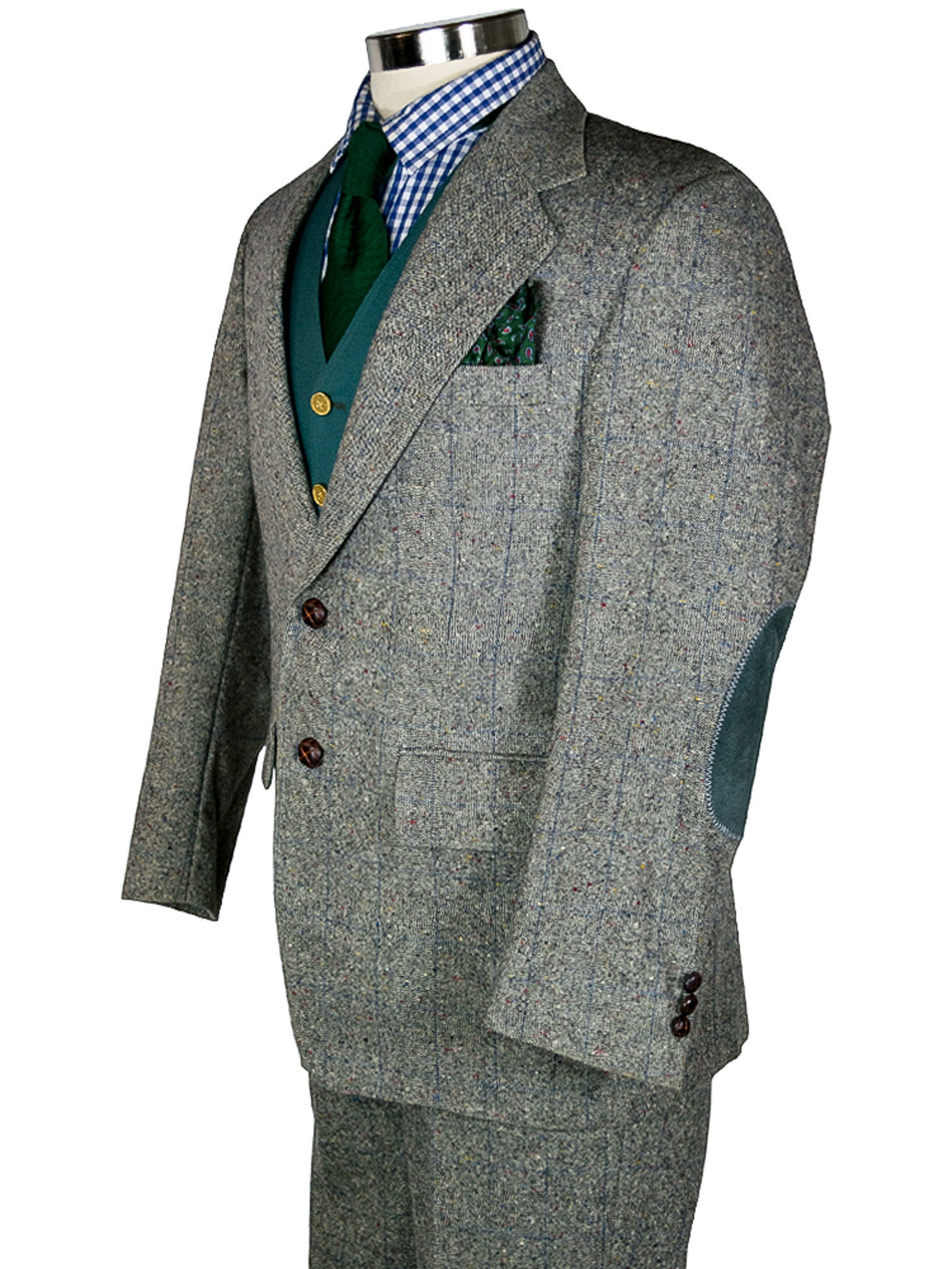 Tweed and Suede Coat - Etsy Tweed and Suede Coat - Etsy