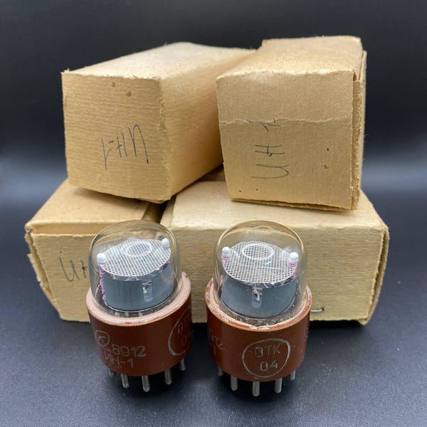 Lot Of 7 IN-1 ИН-1 Nixie Indicator Tube for Clock New Same Date