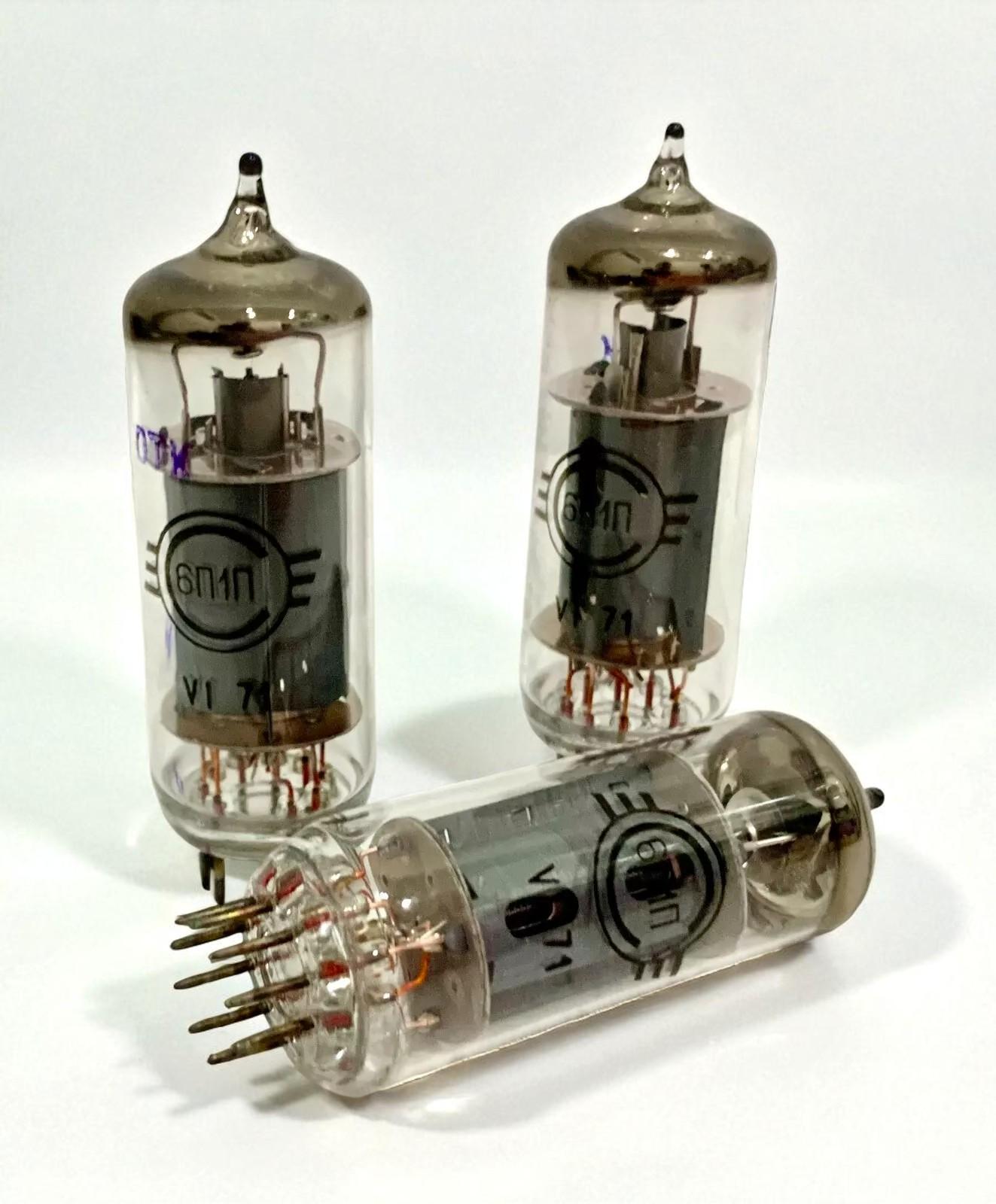 6P1P-EV 6P1 MATCHED PAIR (2pcs) SVETLANA TUBES / VALVES / RÖHRE NEW NOS