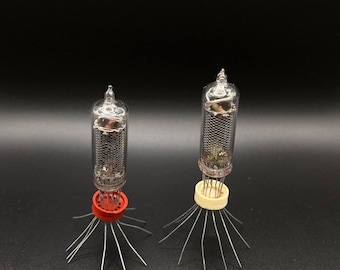 2x IN-16 IN16 ИН-16 ИН16 Nixie Tubes USED Getestet 100% Arbeiten