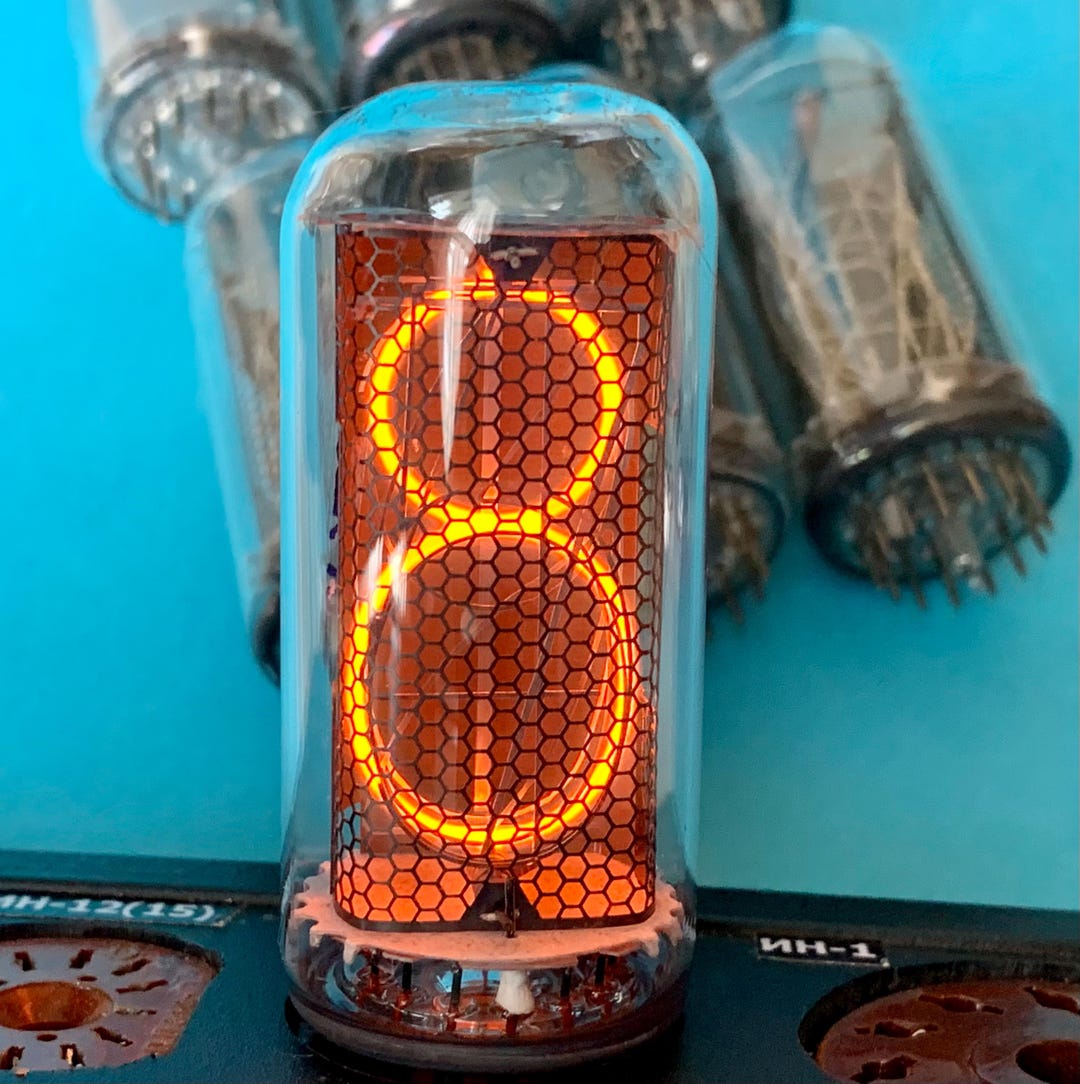 4x IN-18 ニキシー管 中古 100% 動作保証 IN18 - Etsy 日本