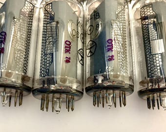 IN-18 ニキシー管 5個セット - 新古在庫 - 即日発送 - Etsy 日本