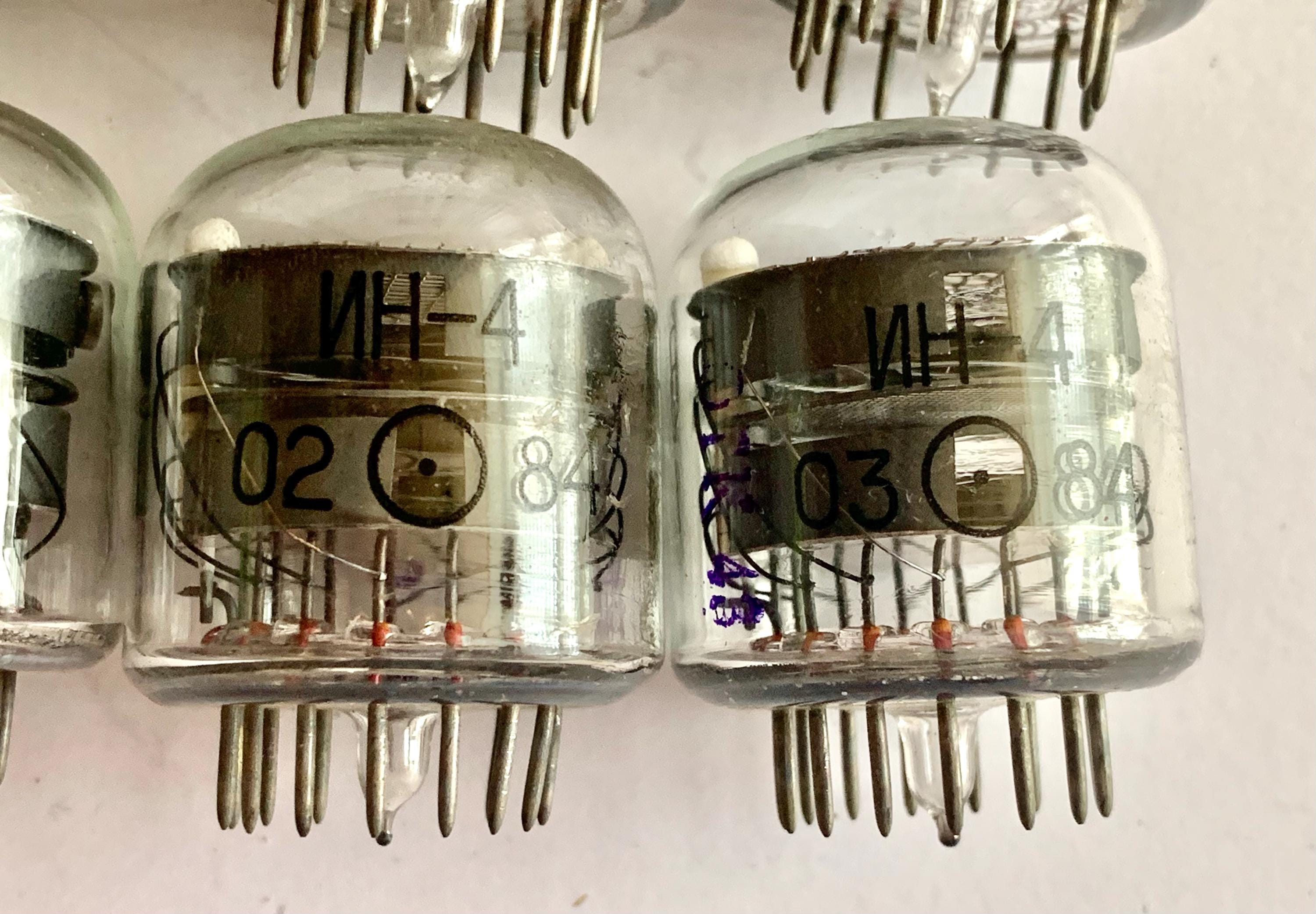IN-4 IN4 ニキシー管 NOS チューブ 11 個セット - Etsy 日本