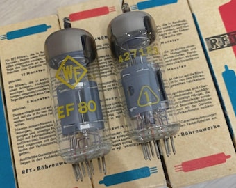 EF 80 RFT Lot Of 5 New In Factory Packaging