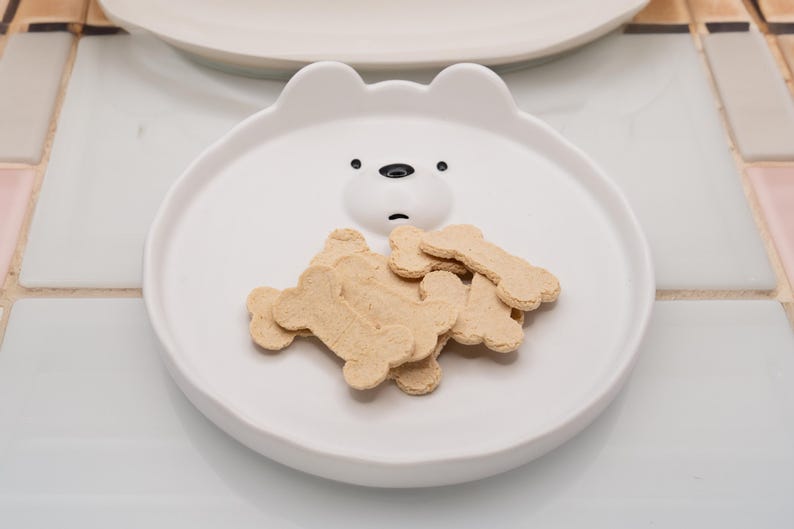 Homemade, Natural & Healthy Treats for Picky Dogs - Crunchy Chicken Goat Cheese Cookies (2oz) image 1