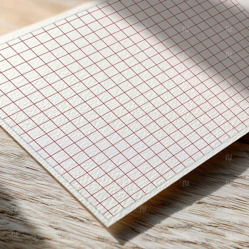 Horizontal 4x5 Ratio Poster Mockup with Hahnemuhle German Etching Paper Texture Detail, 8x10 PSD