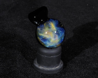 Micro Cosmos Glass Pendant